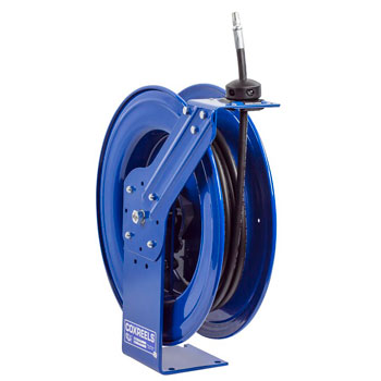 COXREELS HP-N-140 - Heavy Duty Spring Rewind Hose Reel for grease/hydraulic oil