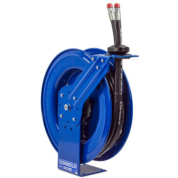 COXREELS MPDL-N-150 - Dual Hydraulic Hose Spring Rewind Hose Reel for hydraulic oil