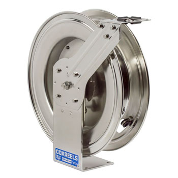 COXREELS SHL-N-350-SS - Stainless Steel Spring Rewind Hose Reel