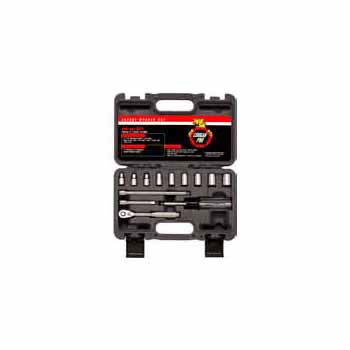 1/4" Drive 13 Piece Plastic Boxed Set - 6 Point Standard Cougar Pro™