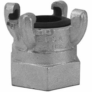 Dixon AM18 1-1/4 inch Iron 4 Lug Air King with clips