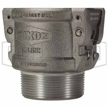Dixon EZL200-B-AL 2 Inch EZLink Armless Aluminum Type B Coupler