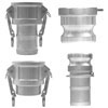 Global Aluminum Cam & Groove Fittings