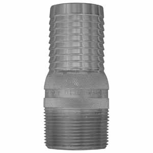 Dixon SAP1 1/2 inch Plated Steel King Combination Nipple