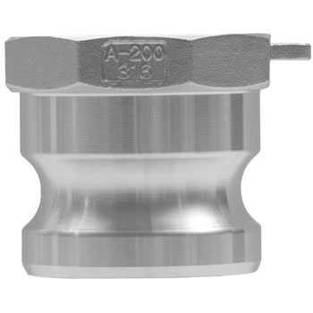 Dixon G100-A-SS 1 inch Stainless  Male Adapter x Female NPT Cam and Groove
