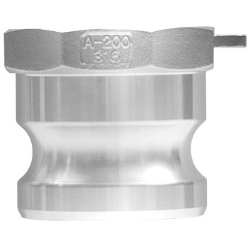 Dixon G100-A-AL 1 inch Aluminum  Male Adapter x Female NPT Cam and Groove