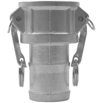 Dixon G100-C-AL 1 inch Aluminum  Female Coupler x Hose Shank Cam and Groove