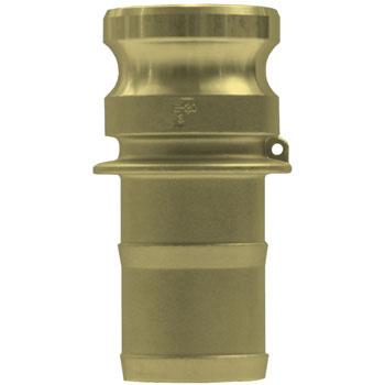 Dixon G100-E-BR 1 inch Brass  Male Adapter x Hose Shank Cam and Groove