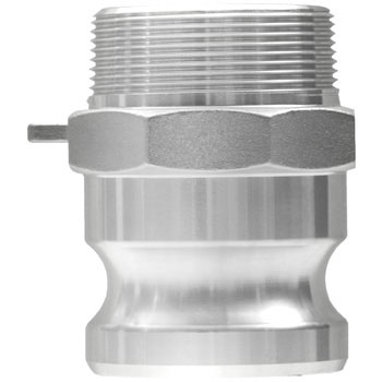 Dixon G100-F-AL 1 inch Aluminum  Male Adapter x Male NPT Cam and Groove