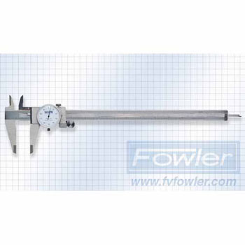 Fowler 52-008-012 DL Caliper 12" .100 RV TR