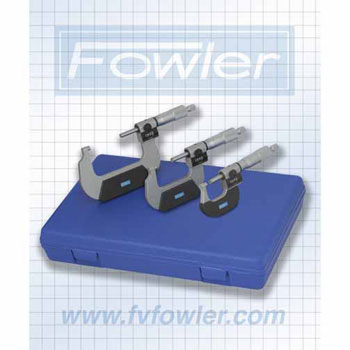 Fowler 52-224-104 0-4" Digi Counter Micrometer Set