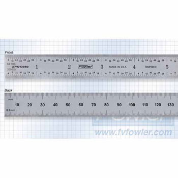 Fowler 52-265-024 24"/600RGD RUL PRECRT