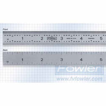 Fowler 52-330-024 RULE RIGID 4R 24IN