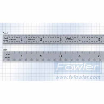 Fowler 52-411-048 48"4R FL RULE PRECERT