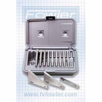 Fowler 52-666-777 12 pc Angle Block Set hardened steel