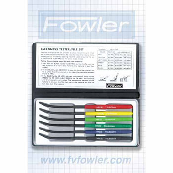 Fowler 52-760-000 HARDNESS TEST FILE ST
