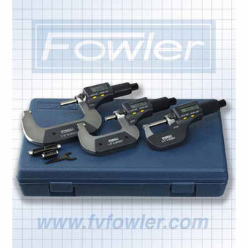 Fowler 54-860-103 ELECMicrometer SET 0-3"WTRRE