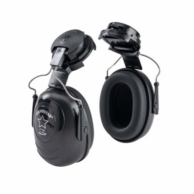 Gateway Safety 954601 SoundStar Universal Fit Cap-Mount Metal Wire  Black  24 NRR Earmuff, TASCO 025