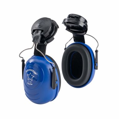 Gateway Safety 954611 SoundStar Universal Fit Cap-Mount Metal Wire  Blue  24 NRR Earmuff, TASCO 1255