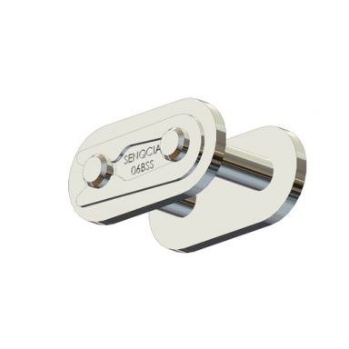 06BSSCL 304 Stainless Roller Chain 06B 304SS Connecting Link Spring Clip Type 3/8 inch pitch
