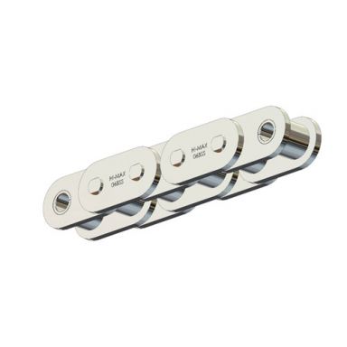 06BSSHMRB 304 Stainless Roller Chain 06B Riveted 304SS 10 Foot Box 3/8 inch pitch