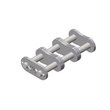 100-3CL ANSI Standard Roller Chain 100-3 Triple Strand Connecting Link Cotter Pin Type 1-1/4 inch pi