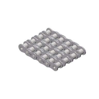 100-4RB ANSI Standard Roller Chain 100-4 Riveted Quad Strand 10 Foot Box 1-1/4 inch pitch