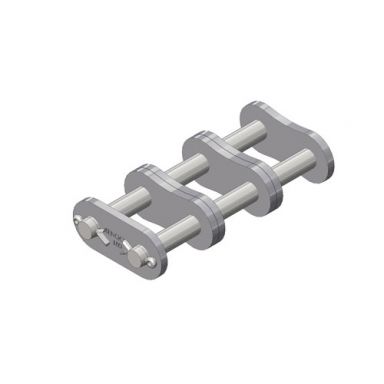180-3CL ANSI Standard Roller Chain 180-3 Triple Strand Connecting Link Cotter Pin Type 2-1/4 inch pi