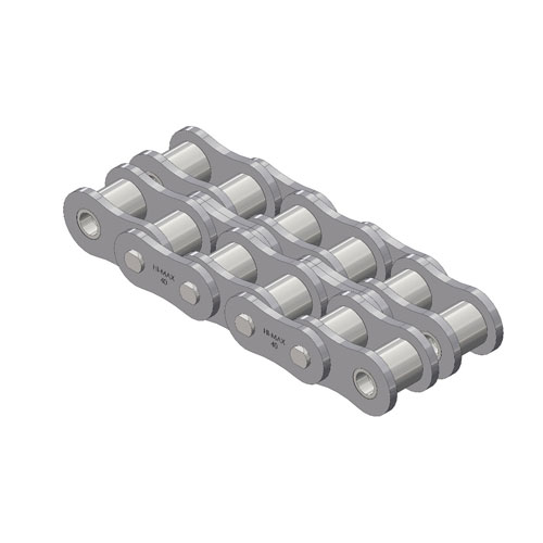 40-2HMR100 ANSI Standard Roller Chain 40-2 Riveted Double Strand 100 ...