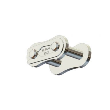 40SSHMCL 304 Stainless Roller Chain 40 304SS Connecting Link Spring Clip Type 1/2 inch pitch