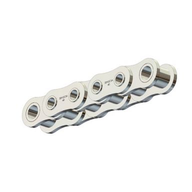 40SSHPRB Stainless Hollow Pin Roller Chain 40HP Riveted 304SS 10 Foot Box 1/2 inch pitch