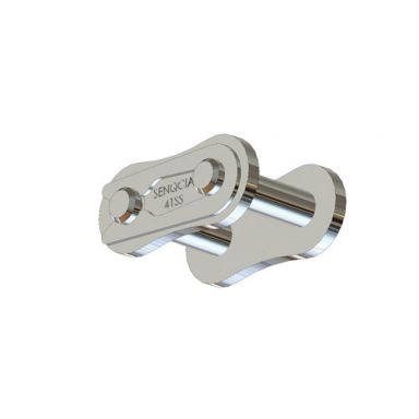 41SSCL 304 Stainless Roller Chain 41 304SS Connecting Link Spring Clip Type 1/2 inch pitch
