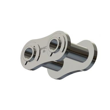 50SSHPCL Stainless Hollow Pin Roller Chain 50HP 304SS Connecting Link Spring Clip Type 5/8 inch pitc