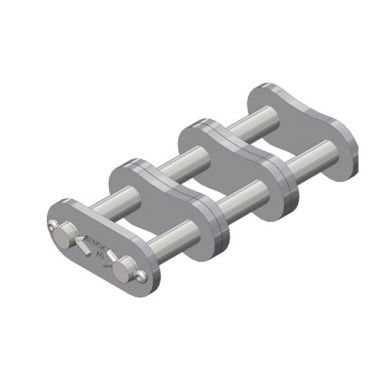 60-3CLCP ANSI Standard Roller Chain 60-3 Triple Strand Connecting Link Cotter Pin Type 3/4 inch pitc