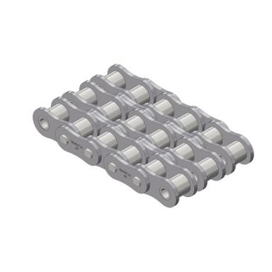 60-3RB ANSI Standard Roller Chain 60-3 Riveted Triple Strand 10 Foot Box 3/4 inch pitch