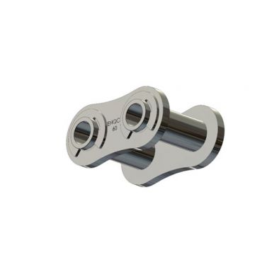 60SSHPCL Stainless Hollow Pin Roller Chain 60HP 304SS Connecting Link Spring Clip Type 3/4 inch pitc