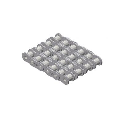 80-4RB ANSI Standard Roller Chain 80-4 Riveted Quad Strand 10 Foot Box 1 inch pitch
