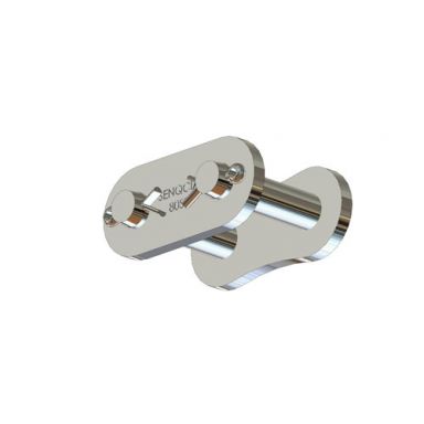 80SSCL 304 Stainless Roller Chain 80 304SS Connecting Link Cotter Pin Type 1 inch pitch