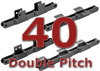 040 Stainless Double Pitch Attachement Chain