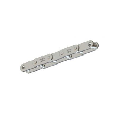 C2050SSR100 304 Stainless Roller Chain C2050 Riveted 304SS 100 Foot Reel 1-1/4 inch pitch