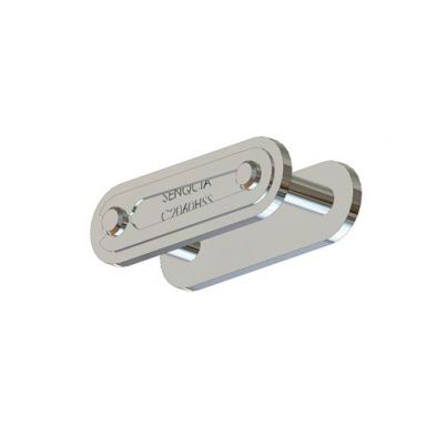 C2060SSCLSC 304 Stainless Roller Chain C2060H 304SS Connecting Link Spring Clip Type 1-1/2 inch pitc