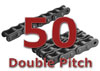 050 Stainless Double Pitch Roller Chain