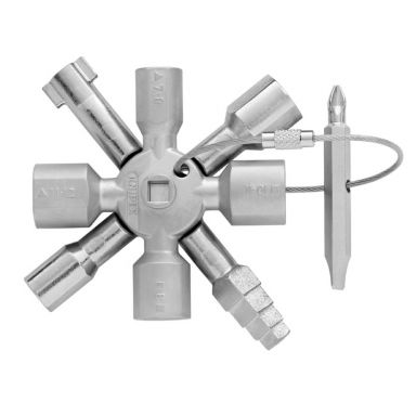 KNIPEX 00 11 01 - TwinKey Universal Control Cabinet Key