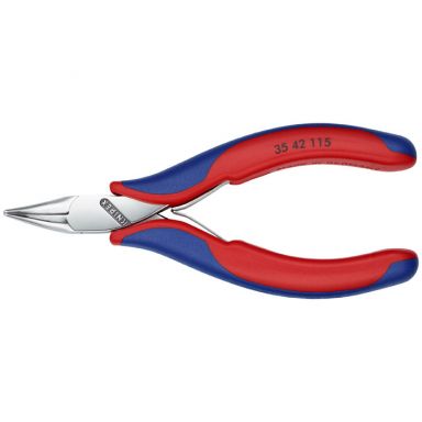 KNIPEX 35 42 115 - Electronics 45 Degree Angled Pliers-Half Round Tips