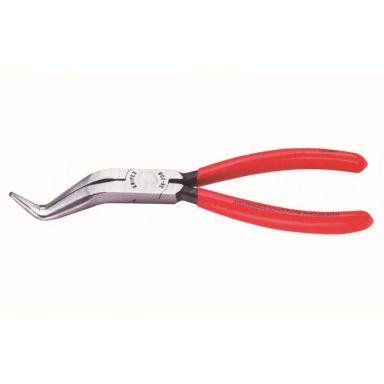 KNIPEX 38 81 200 B - Long Nose Pliers without Cutter-Double Angled