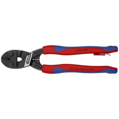 KNIPEX 71 02 200 T BKA - CoBolt High Leverage Compact Bolt Cutters-Tethered Attachment