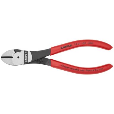 KNIPEX 74 01 160 - High Leverage Diagonal Cutters