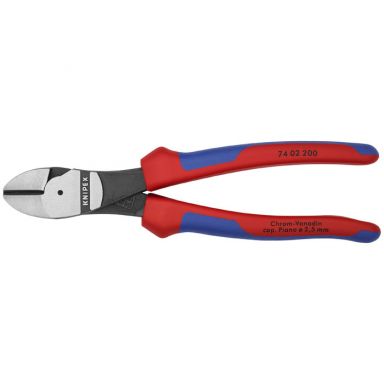 KNIPEX 74 02 200 - High Leverage Diagonal Cutters