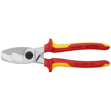 KNIPEX 95 16 200 - Cable Shears-1000V Insulated