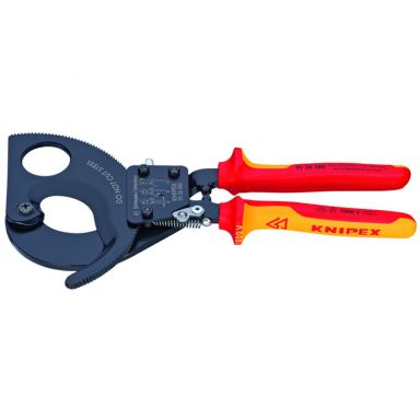 KNIPEX 95 36 280 SBA - Ratcheting Cable Cutters-1000V Insulated